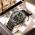 Poedagar 696 Stainless Steel 3BAR Water Resistant Men's Watch