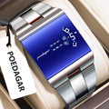 POEDAGAR 857 Stainless Steel 3BAR Water Resistant Men's Watch